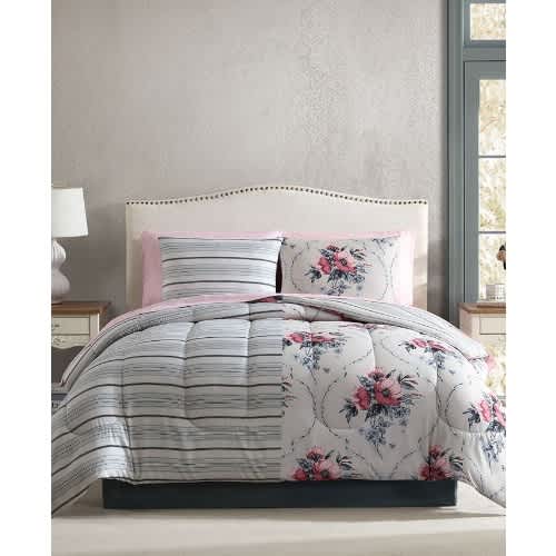 Calking Tina Reversible 8-pc. Comforter Set Created For Macy's. Home Office Garden | HOG-HomeOfficeGarden | online marketplace