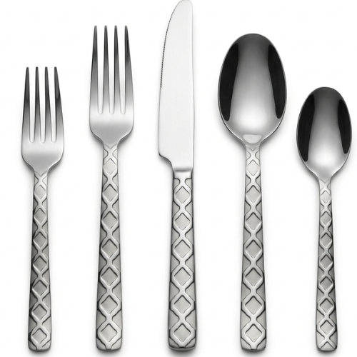 Cambridge Silversmiths Pine Mirror 20-Piece Flatware Set - Service For 4 @HOG - Home, Office, Garden, Online Marketplace
