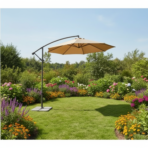 Cantilever Outdoor Parasol – 2.7 m Diameter @HOG - Home, Office, Garden, Online Marketplace