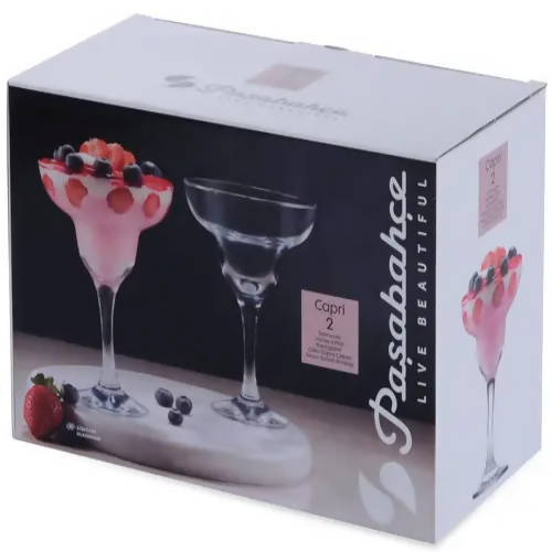 Capri Stemware Glass (Magarita) (2pcs) 305cc. @HOG - Home Office Garden Online Marketplace