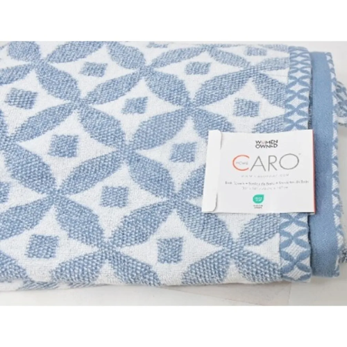 Caro Home Bath Towel 30" X 58" Copenhagen Blue @HOG - Home, Office, Garden, Online Marketplace

