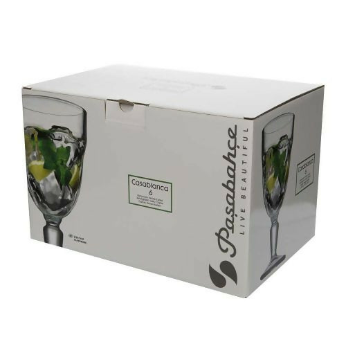 Casablanca Stemware Glass (Red) (6pcs) 320cc. @HOG - Home Office Garden Online Marketplace