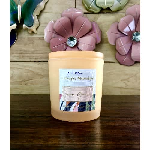 Catherine Malandrino Lemongrass Tea Scented Candle - 11oz. Home Office Garden | HOG-HomeOfficeGarden | online marketplace
