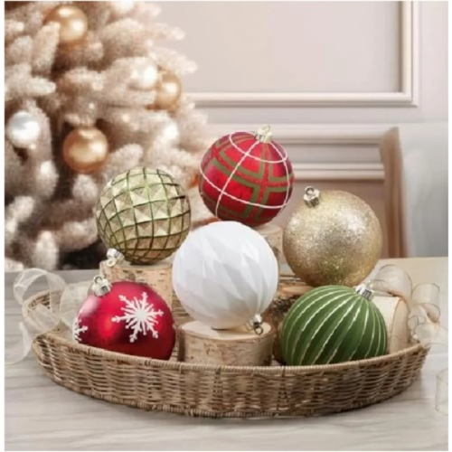 Cg Hunter Holiday 6-piece Shatter Resistant 6-inch Ornaments @HOG - Home, Office, Garden, Online Marketplace

