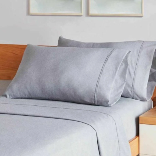 Charisma Microfiber Full Sheet Set - 4 Pieces - Grey @HOG - Home, Office, Garden, Online Marketplace
