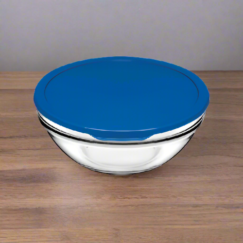 Chef's Serving Bowl With Blue Cover (4pcs) (2500cc). Home Office Garden | HOG-HomeOfficeGarden | online marketplace