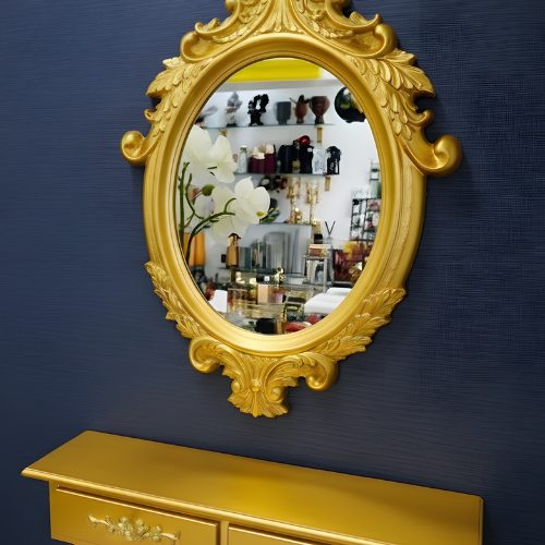 Classic Sophisticated Wall Mounted Mirror and Console @HOG - Home, Office, Online Marketplace