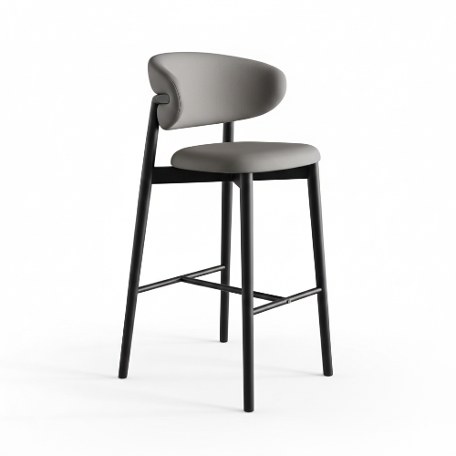 Contemporary Bar Stool with Backrest @HOG - Home, Office, Garden, Online Marketplace