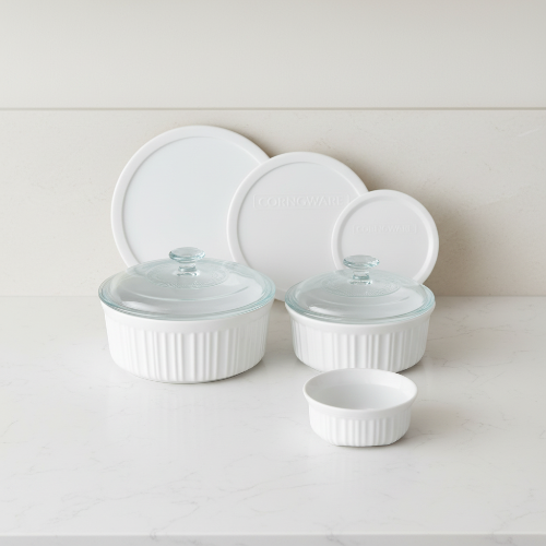 Corningware French White Ceramic Bakeware Set @HOG - Home, Office, Garden, Online Marketplace
