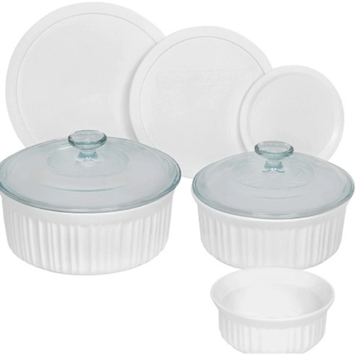 Corningware French White Ceramic Bakeware Set @HOG - Home, Office, Garden, Online Marketplace

