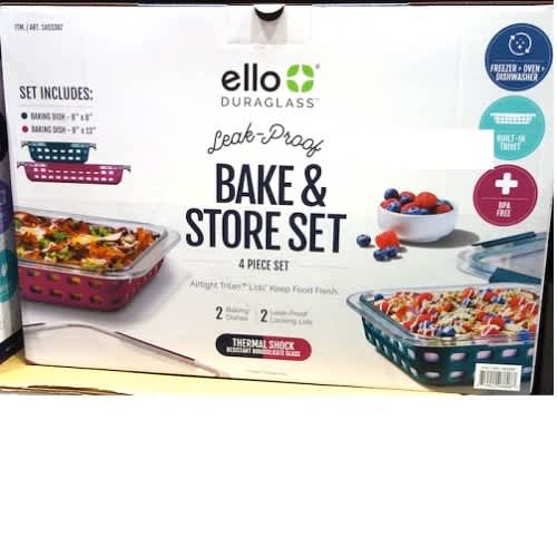 Costco Ello Bake & Store Set -4Piece. Home Office Garden | HOG-HomeOfficeGarden | online marketplace
