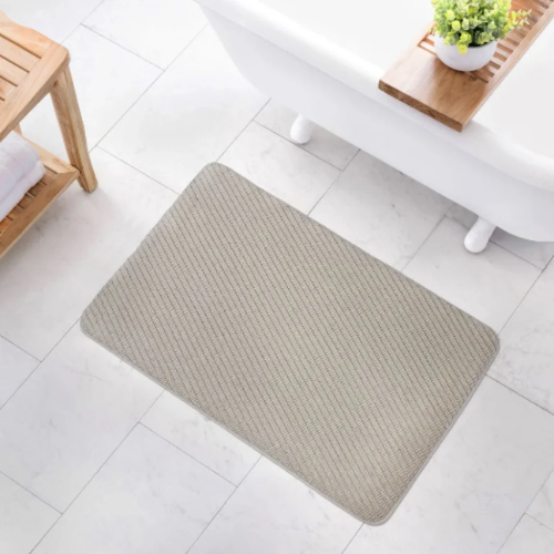 Cotton Twill Memory Foam Bath Rug - 2 Ft X 3 Ft @HOG - Home, Office, Garden, Online Marketplace

