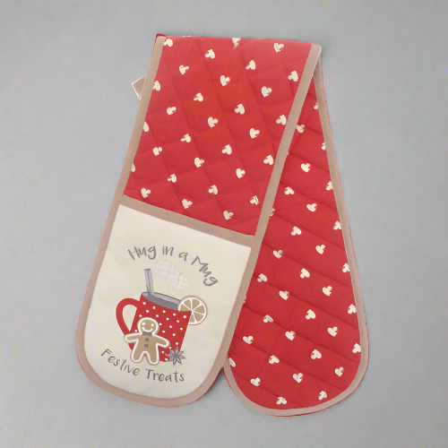 Country Club Double Oven Glove – Festive Treats @HOG - Home Office Garden Online Marketplace