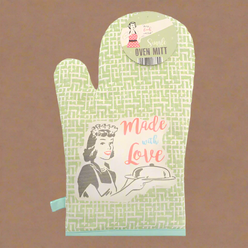 Country Club Oven Mitt – Made With Love @HOG - Home Office Garden Online Marketplace