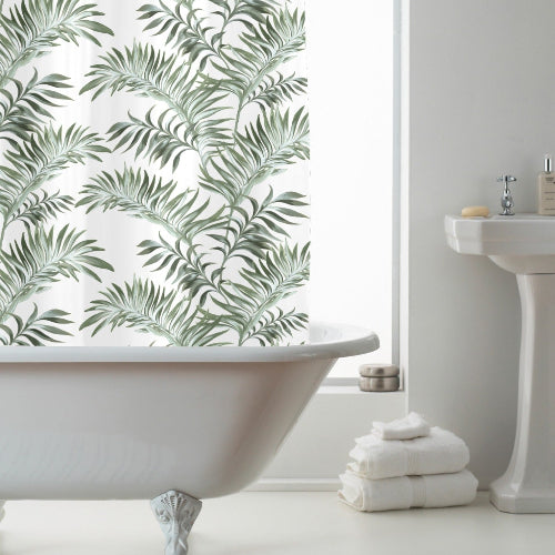 Country Club Shower Curtain - Leaf @HOG - Home Office Garden Online Marketplace
