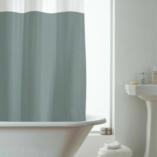 Country Club Shower Curtain Clear/Solid @HOG - Home Office Garden Online Marketplace