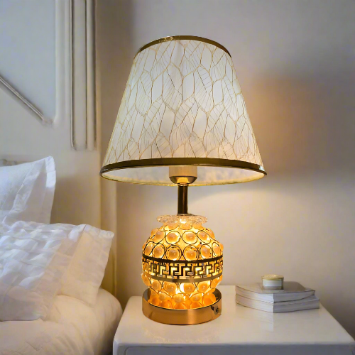 Crystal Bedside Table Lamp Order Now @HOG Online Marketplace