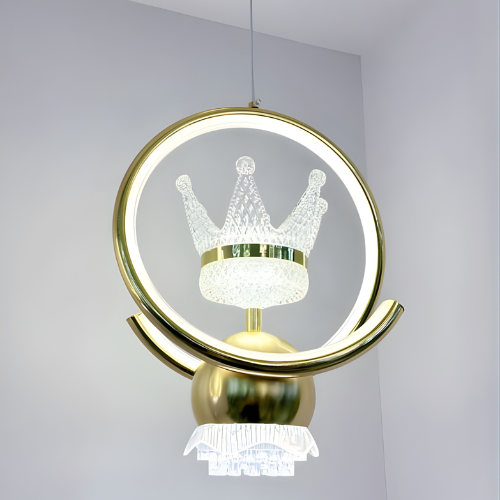 Crystal Crown Pendant Light– 500mm @HOG - Home, Office, Online Marketplace