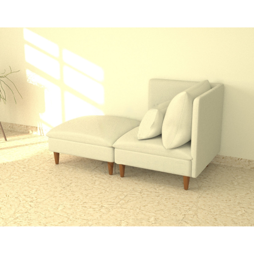 Custom K Loveseat (White). Home Office Garden | HOG-HomeOfficeGarden | online marketplace