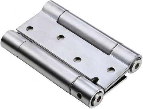 DIY Double Open Door Hinge Stainless Steel Spring Auto Closing Fold Hinges, Two-Way Open. @HOG - Home Office Garden Online Marketplace