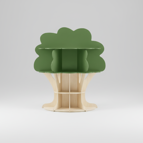 Delta Children Tree Book Shelf - Fern Green+Crafted Natural @HOG - Home Office Garden Online Marketplace
