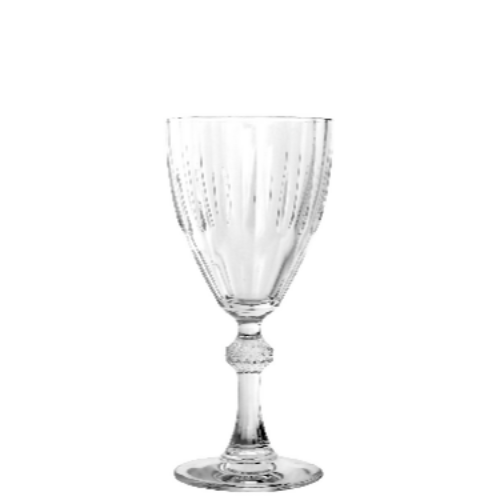 Diamond Stemware Glass (Red) (6pcs) 245cc. @HOG - Home Office Garden Online Marketplace