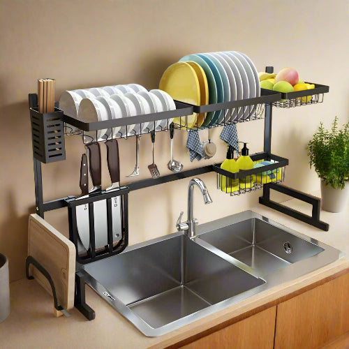 Dish Drying Rack Dish Drainer Over Sink @HOG - Home Office Garden Online Marketplace  