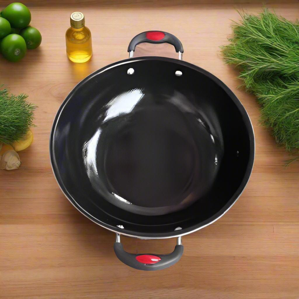 Double Handle Non-Stick Iron Pot Order Now @ HOG Online Marketplace.