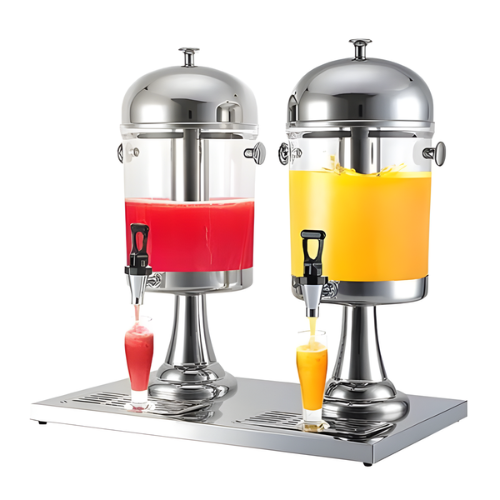 Double Stainless Steel Juice Dispenser Set @HOG - Home, Office, Garden, Online Marketplace