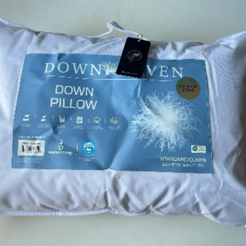 Down Haven Down Pillow 650 Fill Power White Premium Down Std/queen 20x28 In @HOG - Home, Office, Garden, Online Marketplace
