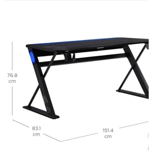 Dps Radius 60" Gaming Desk. Home Office Garden | HOG-HomeOfficeGarden | online marketplace