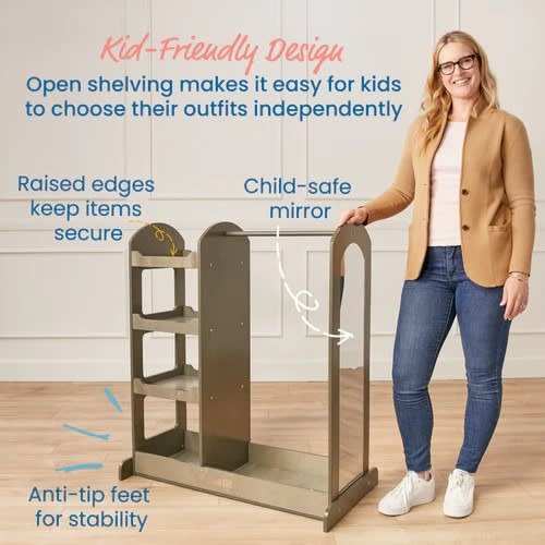 Dress Up Center With Mirror - Costume Organizer. Home Office Garden | HOG-HomeOfficeGarden | online marketplace