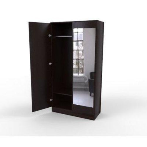 Elena Series 4ft x 7ft Wardrobe - Dark-Brown. @HOG - Home Office Garden Online Marketplace