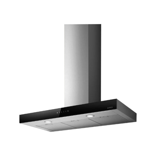 Elica Joy Blix/A/90 Wall Hood 90cm – Stainless Steel + Black Glass. @HOG - Home Office Garden Online Marketplace 