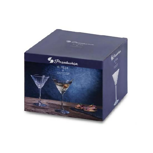 Elysia Stemware Glass (Martini) (4pcs) 220cc. @HOG - Home Office Garden Online Marketplace