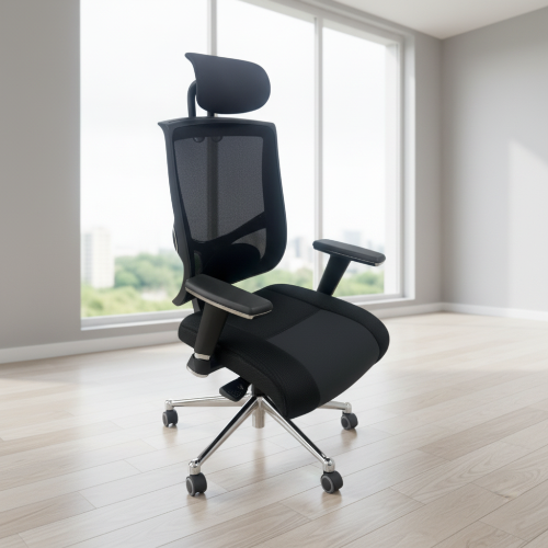 Ergonomic High-Back Mesh Office Chair with Headrest and Armrests @HOG - Home, Office, Garden, Online Marketplace