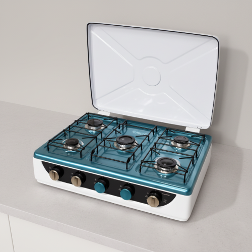 Eurosonic Home Cooking 5 Gas Stove Burner @HOG - Home, Office, Garden, Online Marketplace

