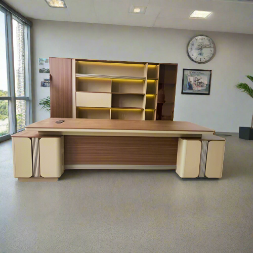 Executive_Office_Desk_& Bookshelf Order Now @HOG Online Marketplace