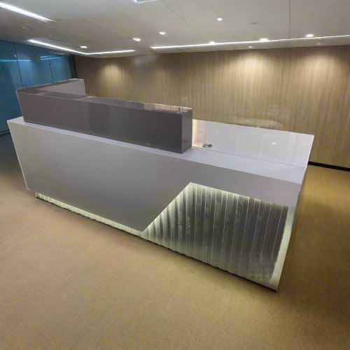 Executive Reception Desk 2.4 Meter. @HOG - Home Office Garden Online Marketplace
