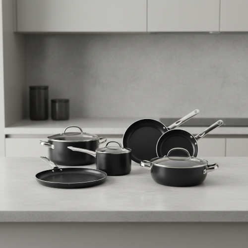 Farberware Buena Cocina Aluminum Nonstick Cookware Set -12-piece 
 @HOG - Home, Office, Garden, Online Marketplace
