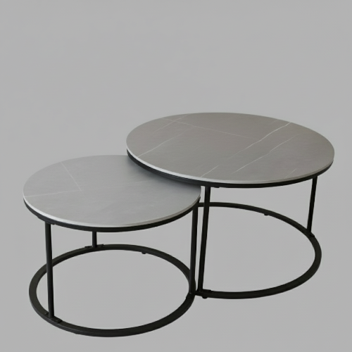 Faux Marble Nesting Coffee Table – 70cm × 50cm @HOG - Home, Office, Online Marketplace