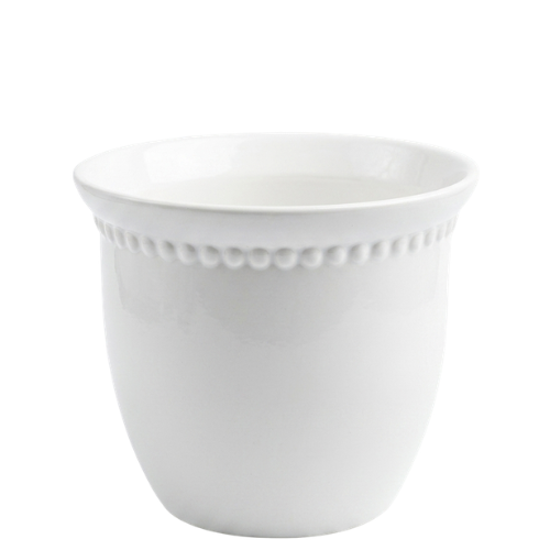 Flower Pot Ceramic White @HOG - Home, Office, Garden, Online Marketplace
