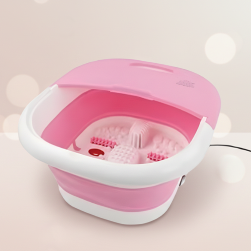 Foldable Electric Foot Massager Pedicure Bowl