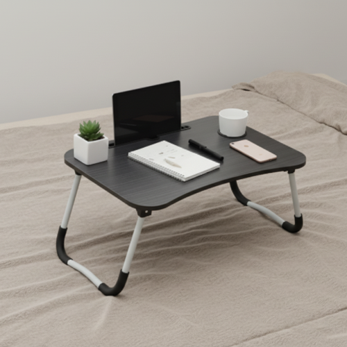 Foldable Laptop Desk Lap Desk With Cup Holder @HOG - Home, Office, Garden, Online Marketplace

