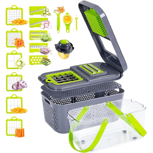 Food Chopper and Slicer 20 Piece. Home Office Garden | HOG-HomeOfficeGarden | online marketplace