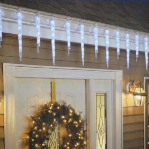 Ge Energy Smart Random Sparkle 20/100 Led Twinkling Ice Crystal Icicle Set @HOG - Home, Office, Garden, Online Marketplace
