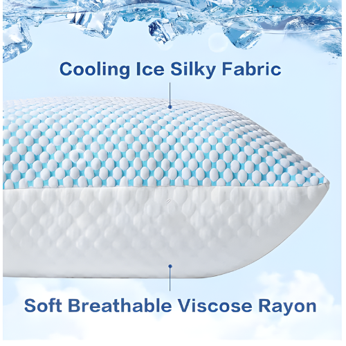 Gel-Infused Cooling Memory Foam (2Pcs) @HOG - Home, Office, Online Marketplace