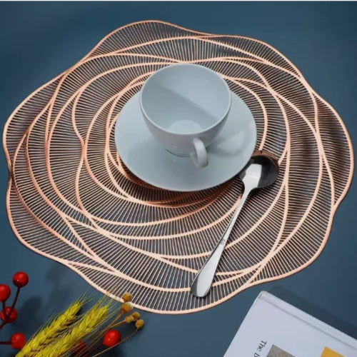 Gold Dining Placemats – Set of 12. Home Office Garden | HOG-HomeOfficeGarden | online marketplace