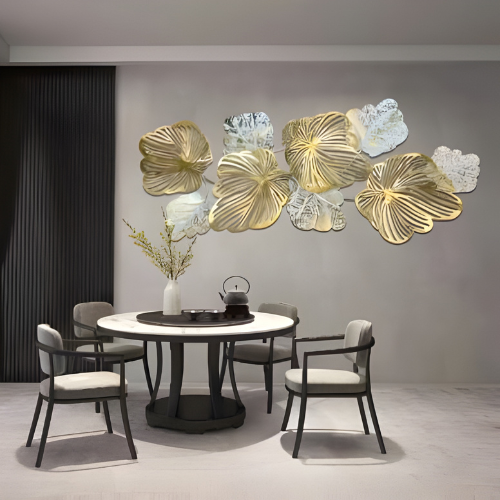 Gold & Silver Floral Wall Art @HOG - Home, Office, Online Marketplace