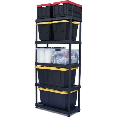 Greenmade Utility Plastic 5 Tier Storage Rack @HOG - Home Office Garden Online Marketplace